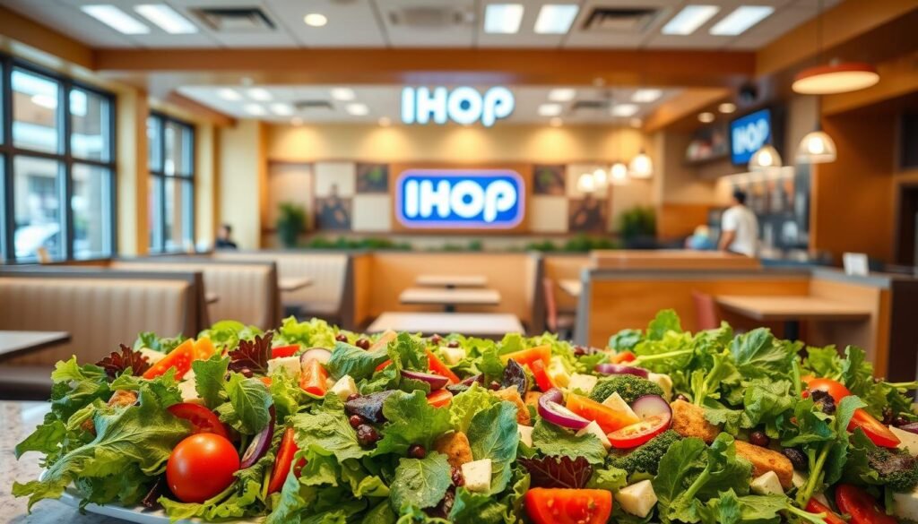 IHOP Lunch Salads and Healthy Dining