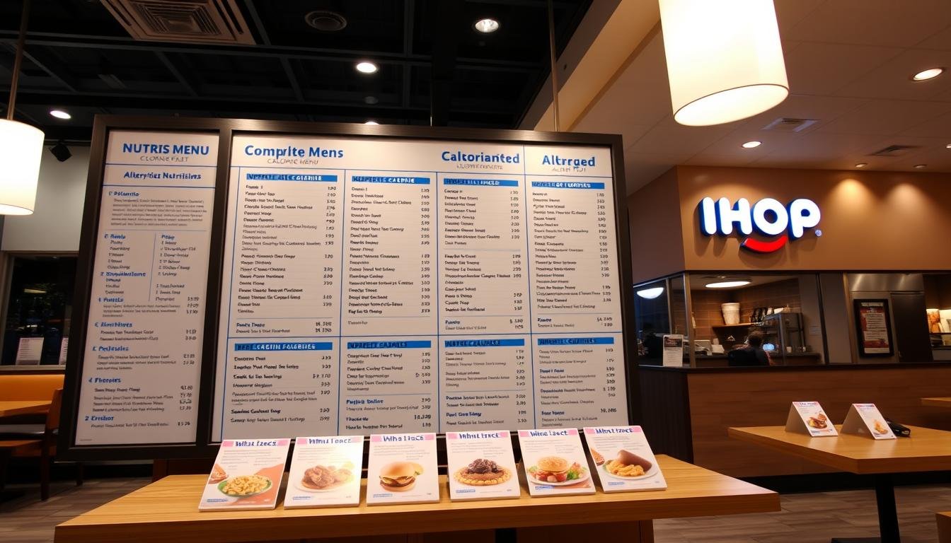 IHOP Nutrition Menu